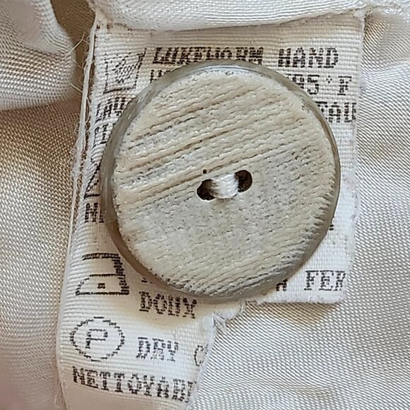 LOVELY Vintage FLOSS Made in Iceland Sweater Coat Women's Size Small - Picture 3 of 5